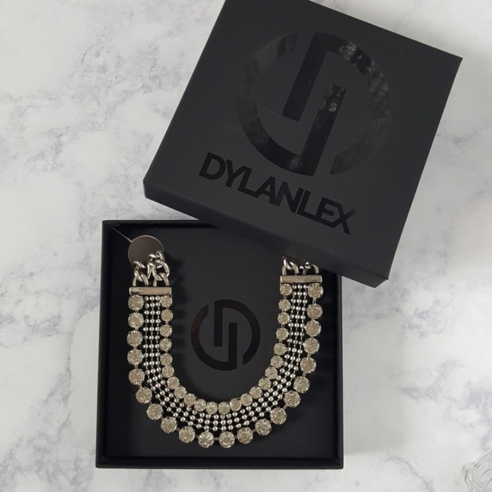 Dylandex necklace with swarovski crystals - Picture 6 of 8
